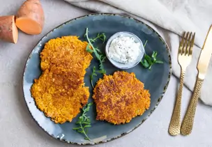 Süßkartoffelpuffer
