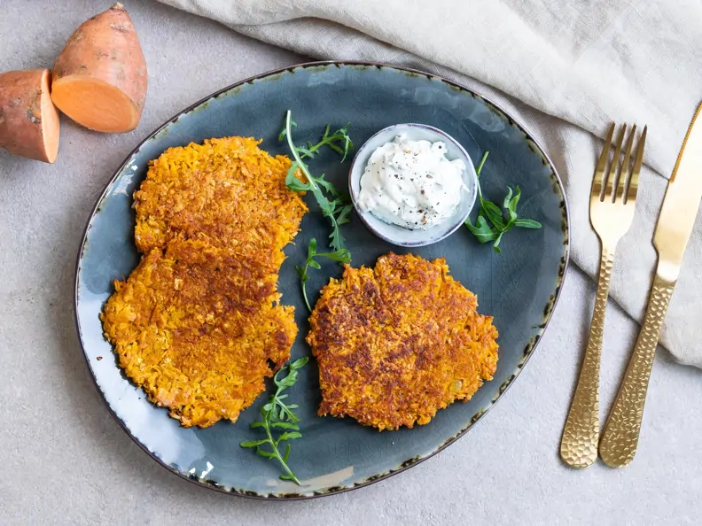 Süßkartoffelpuffer
