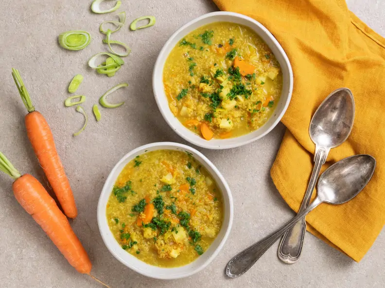 Grünkernsuppe