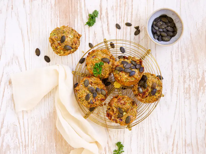 Herzhafte Gemüsemuffins