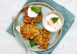 Zucchini-Rösti