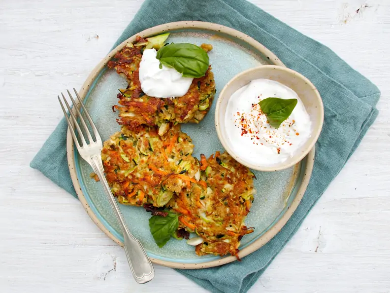 Zucchini-Rösti