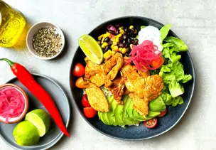 Hähnchen-Bowl