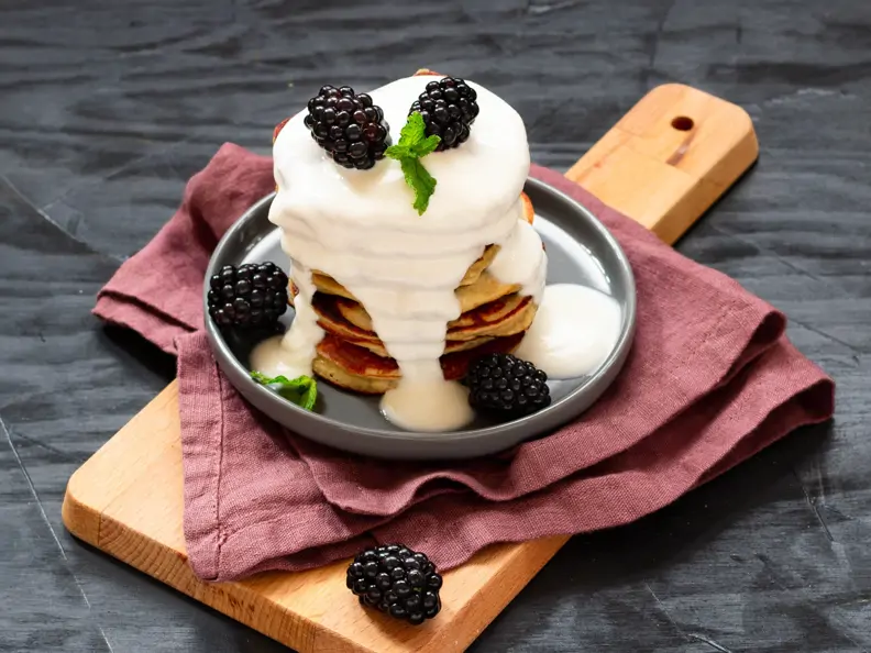 Low-Carb-Pancakes mit Banane
