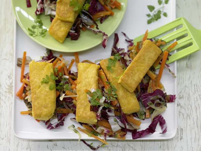 Polenta-Stäbchen