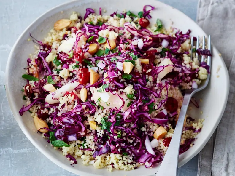 Rotkohl-Tabouleh