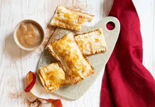 Mini-Apfelstrudel in Yufkateig