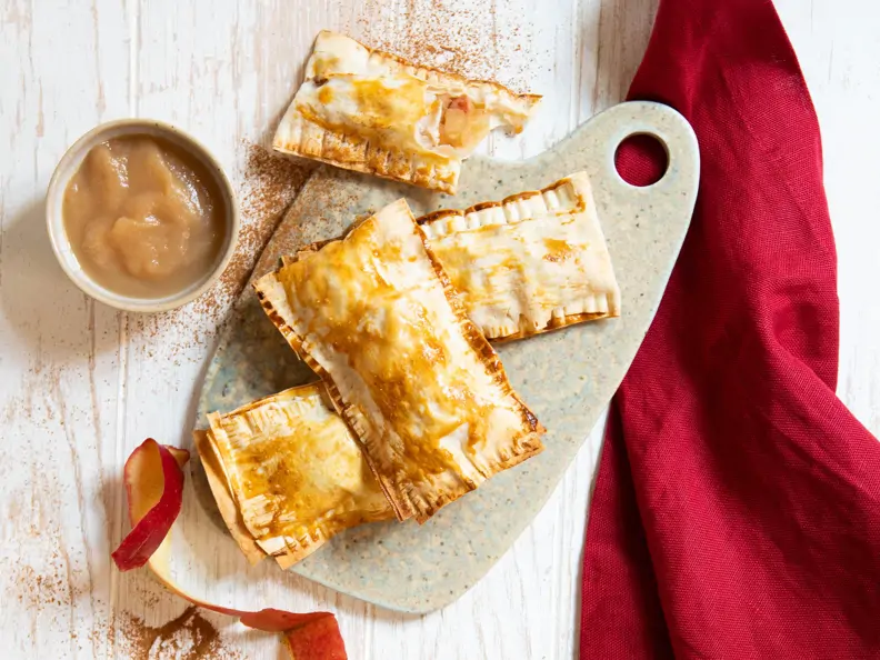 Mini-Apfelstrudel in Yufkateig