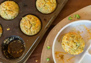 Herzhafte Muffins für Kinder