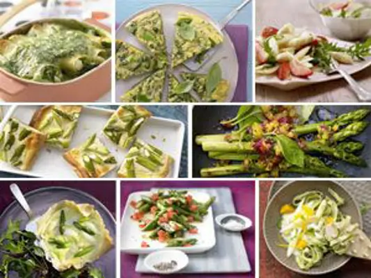 Vegetarische und vegane Spargelrezepte