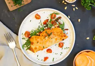Süßkartoffel-Wrap