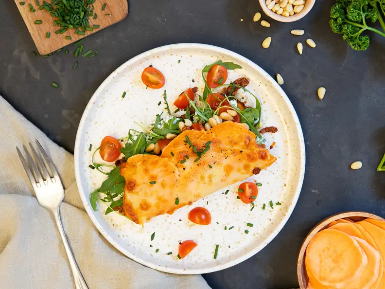 Süßkartoffel-Wrap