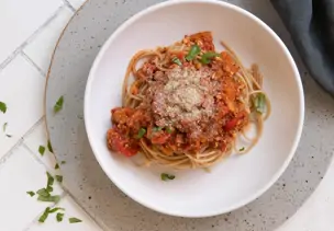 Tofu-Bolognese