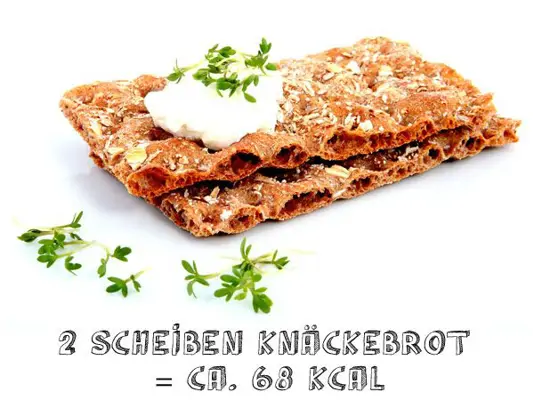 Knäckebrot - Snacks unter 150 kalorien