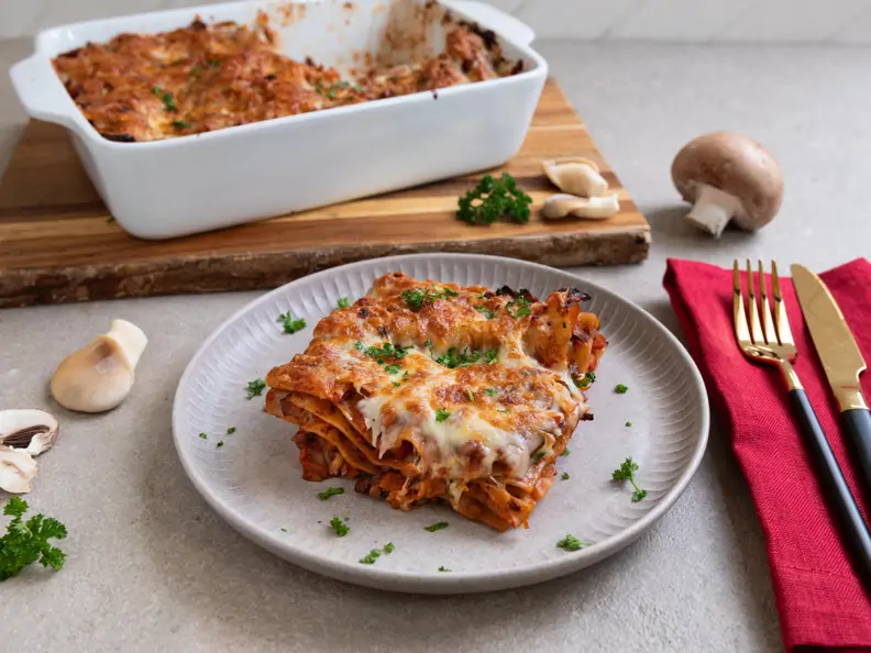 Pilzlasagne
