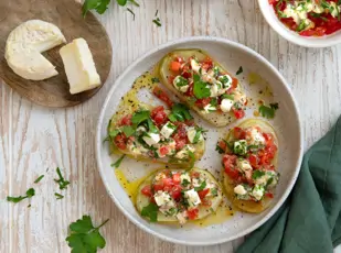 Low-Carb-Bruschetta