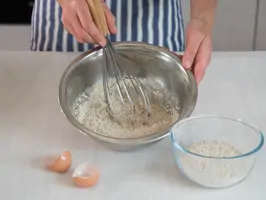 Pancakes mit Granatapfel-Birnen-Kompott Step 3