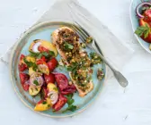 Lachs mit Walnusskruste