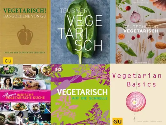 Die besten vegetarischen Kochbücher