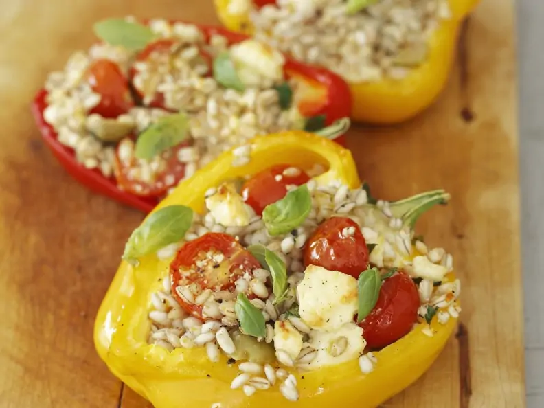 Gefüllte Paprika vegetarisch