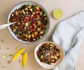 Linsensalat mit Mango