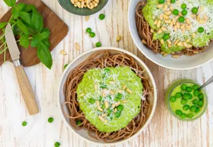 Erbsenpesto