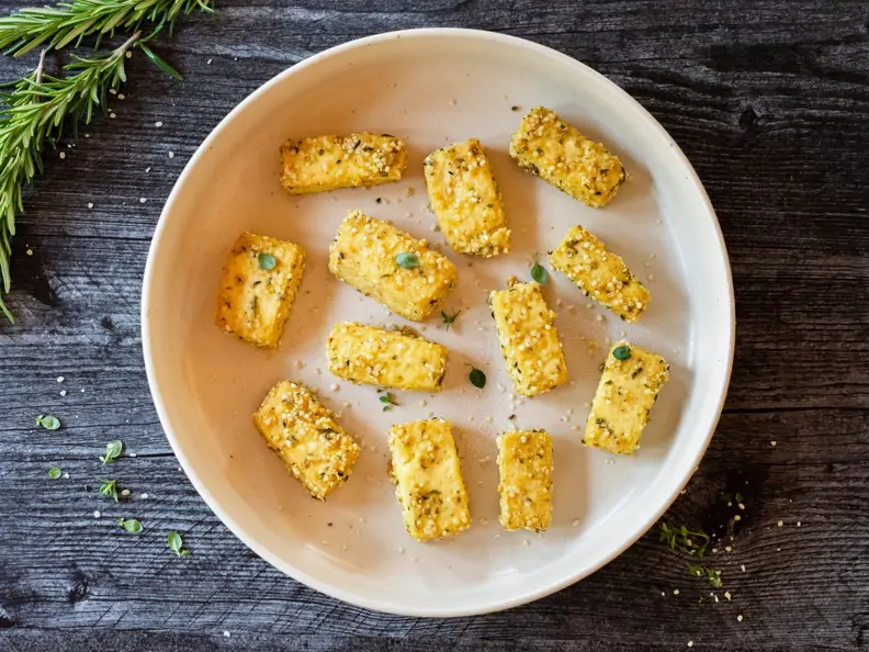 Gebackener Tofu