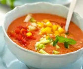 Kalte spanische Suppe (Gazpacho)
