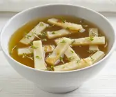 Vegane Flädlesuppe