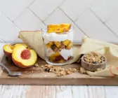 Pfirsich-Dessert