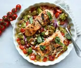 Gebackener Lachs