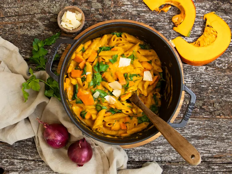 One Pot Kürbis Pasta