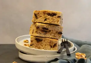 Bananen-Blondies