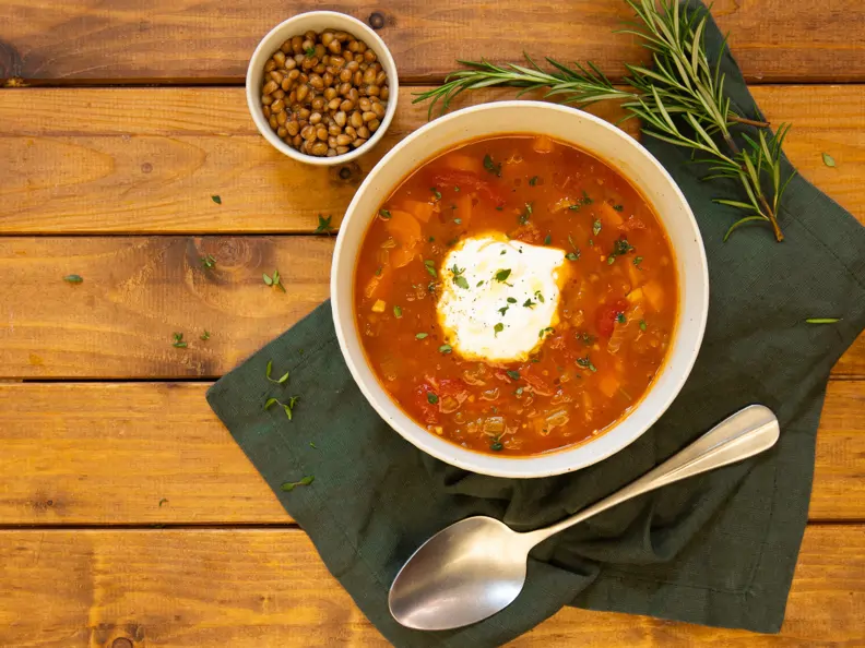 Griechische Linsensuppe