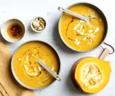 Kartoffel-Kürbissuppe