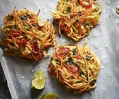 Spaghetti-Gemüse-Puffer