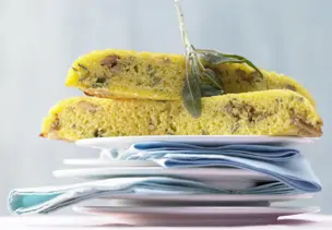 Maisbrot aus der Pfanne