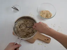 Porridge mit Kürbiskompott Step 2