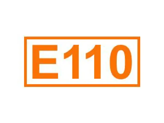 E 110 ein Farbstoff