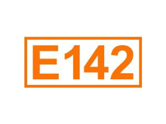 E 142 ein Farbstoff