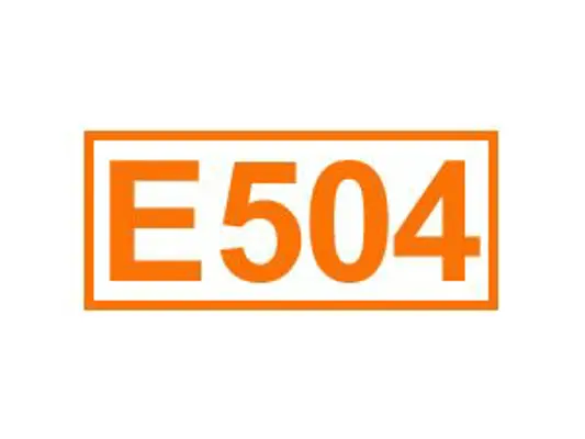 E 504 ein Säureregulator