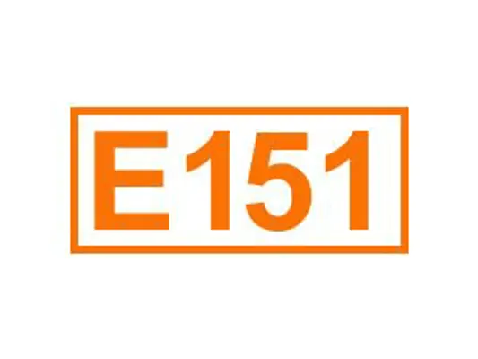 E 151 ein Farbstoff