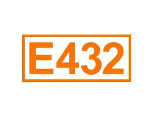 E 432 ein Emulgator