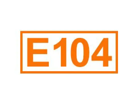 E 104 ein Farbstoff