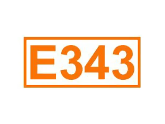 E 343 ein Säureregulator