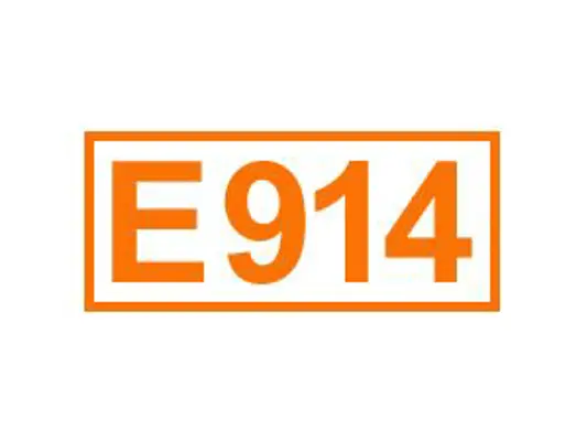 E 914 ein Überzugsmittel