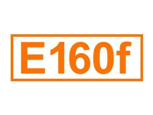 E 160 f ein Farbstoff