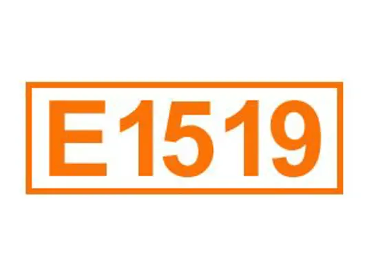 E 1519 ein Lebensmittelträgerstoff