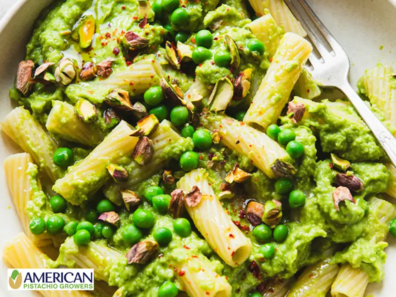 Erbsen-Avocado-Pasta
