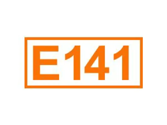E 141 ein Farbstoff